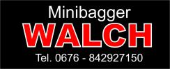 Minibagger Walch
